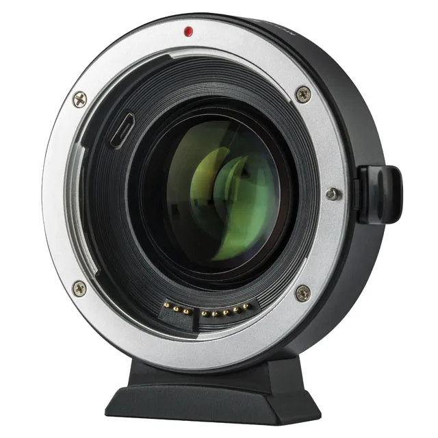 

Адаптер для крепления Viltrox EF- M2 0,71 фокусный подходит для объектива EF для беззеркальной камеры M50/M60/M100