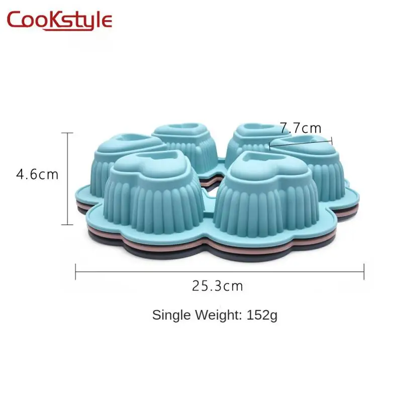 

Recycling Elasticity Easy To Clean Flexible Cake Thickened Edge Wrapping One-piece Molding Food Grade Foldable Easy Demoulding