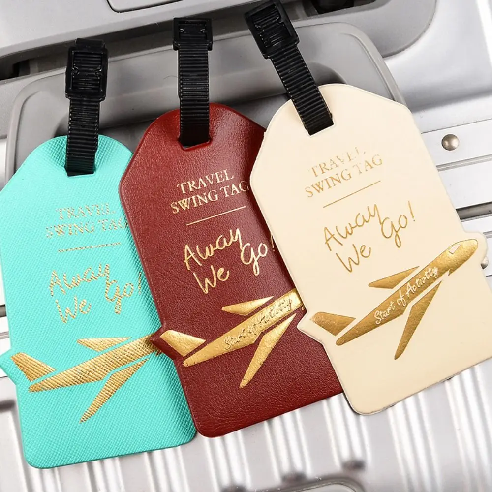 

Check-in Holiday Travel Travel Accessories Handbag Label Airplane Suitcase Tag Luggage Tag Boarding Pass Aluminum Alloy Listing