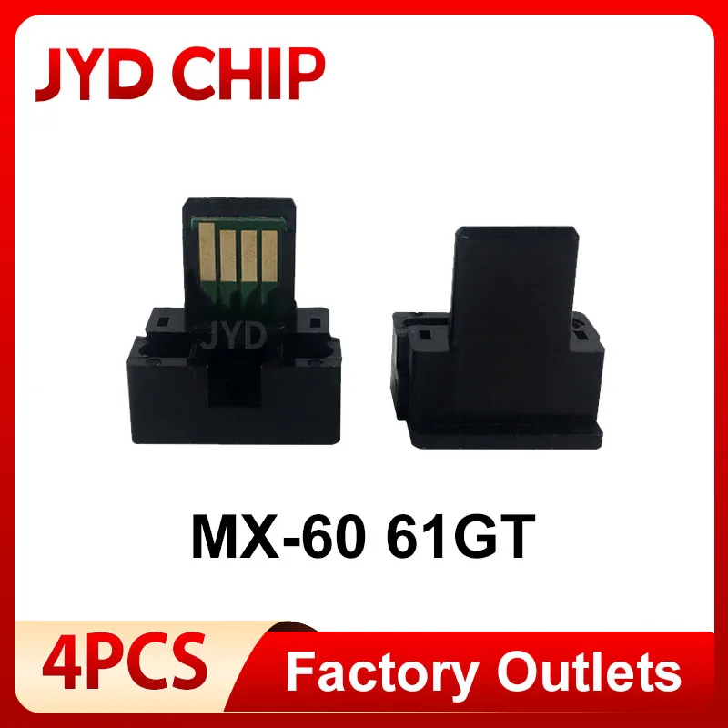 Cartridge Chip Toner Chip Toner Cartridge Chip MX-60 MX61 Toner Cartridge Chip For Sharp MX 2630N 3050 3070 3550 3570 3060N 3560 4050 4070 5050 5070N 6050N 6070N Reset Printer