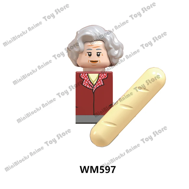 WM6040 WM6041 WM6059 WM6045 Movies Magic World plastic assembly mini action figure building blocks Bricks Toys birthday gifts WM597