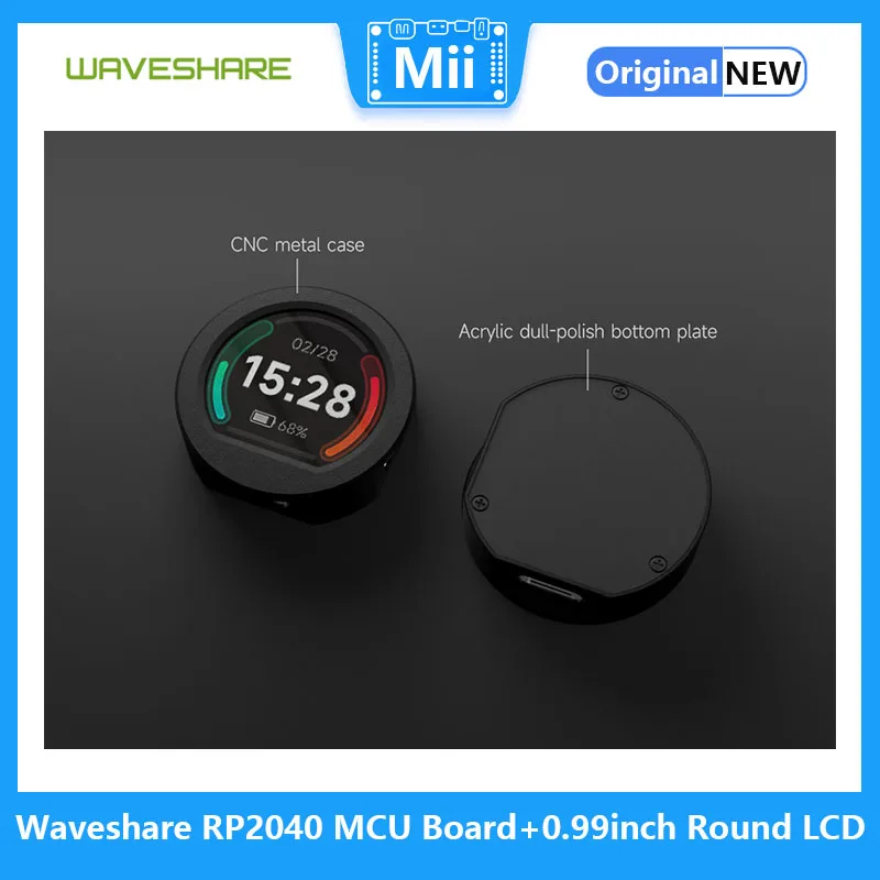 Waveshare RP2040 MCU , 0.99 ġ  LCD, ӵ  ̷ν , CNC ݼ ̽ 