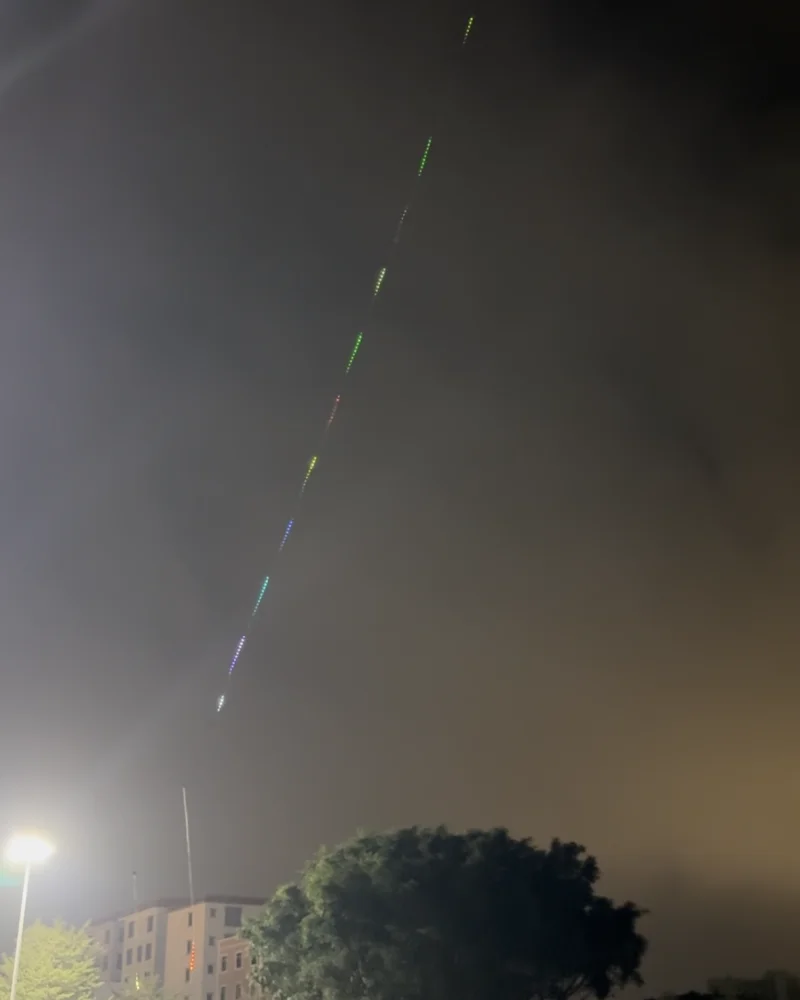 5M 10M LED String lights for line decoration Big Triangle LED delta Inflatable kite with speed and color control 6