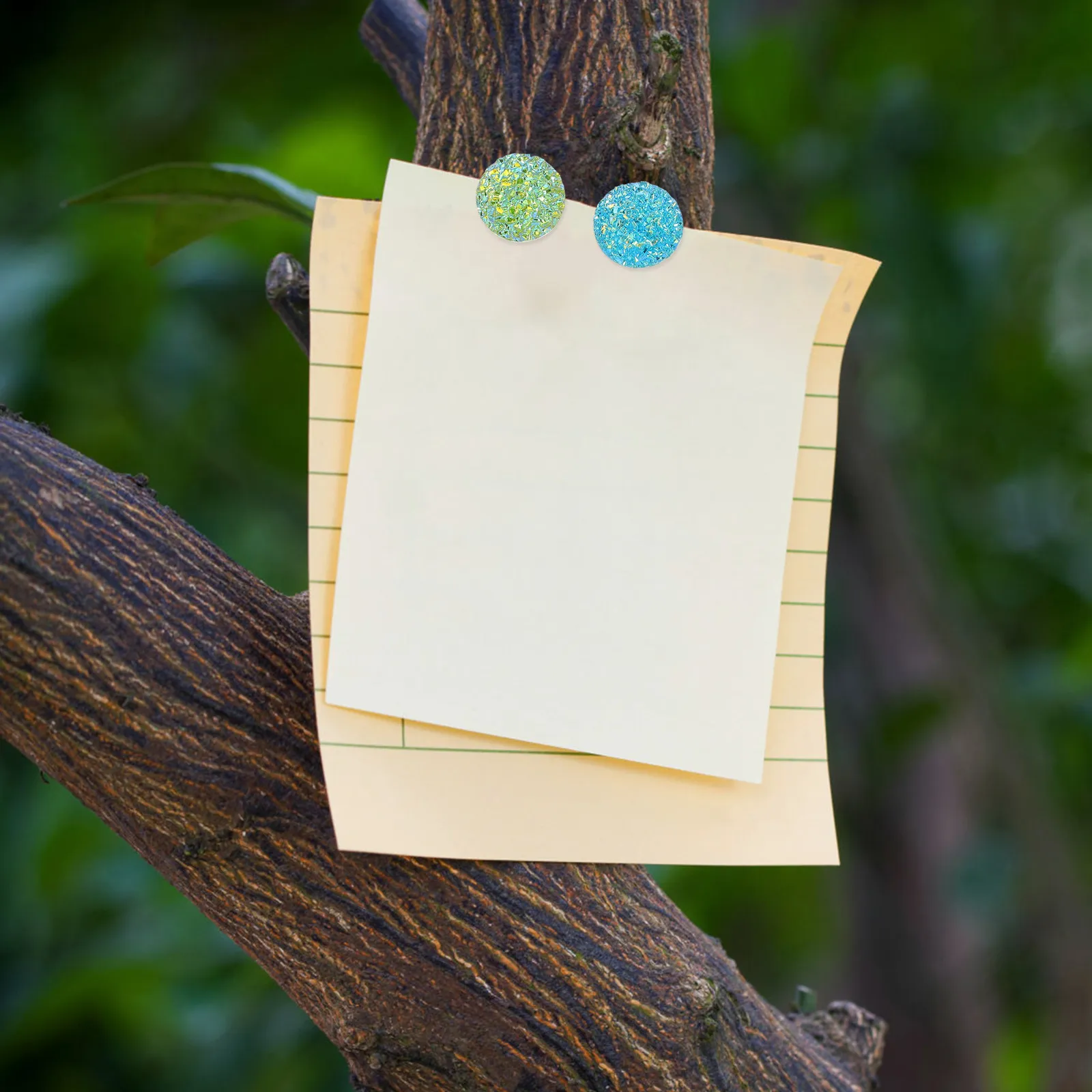 30개 블링 플랫 헤드 푸시핀 코르크보드 게시판 장 압정 DIY 공예품 예쁜 귀여운 재미있는 사무용품