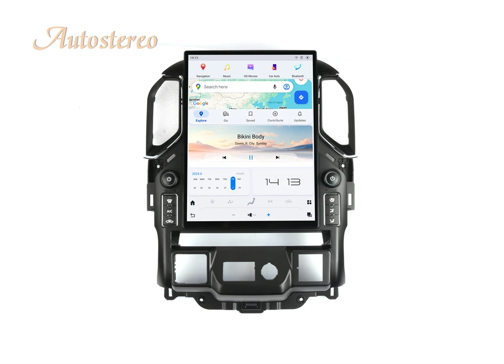15.6 Android 13 Car Radio for GMC Sierra Denali Silverado 2019 2020 2021 2022 20