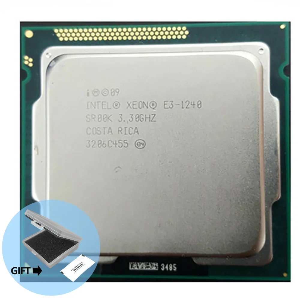 

Б/у E3-1240 Intel Xeon 3,3 ГГц SR00K Quad-Core 8M Cache LGA 1155