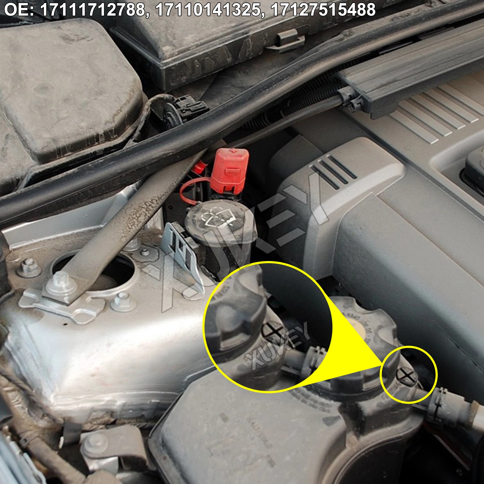 4pcs For BMW E30 E31 E34 E36 E38 E39 E46 M3 X5 X3 Coolant Expansion Tank Bleeder Screw 17111712788 Radiator Hose Vent Clip Plug