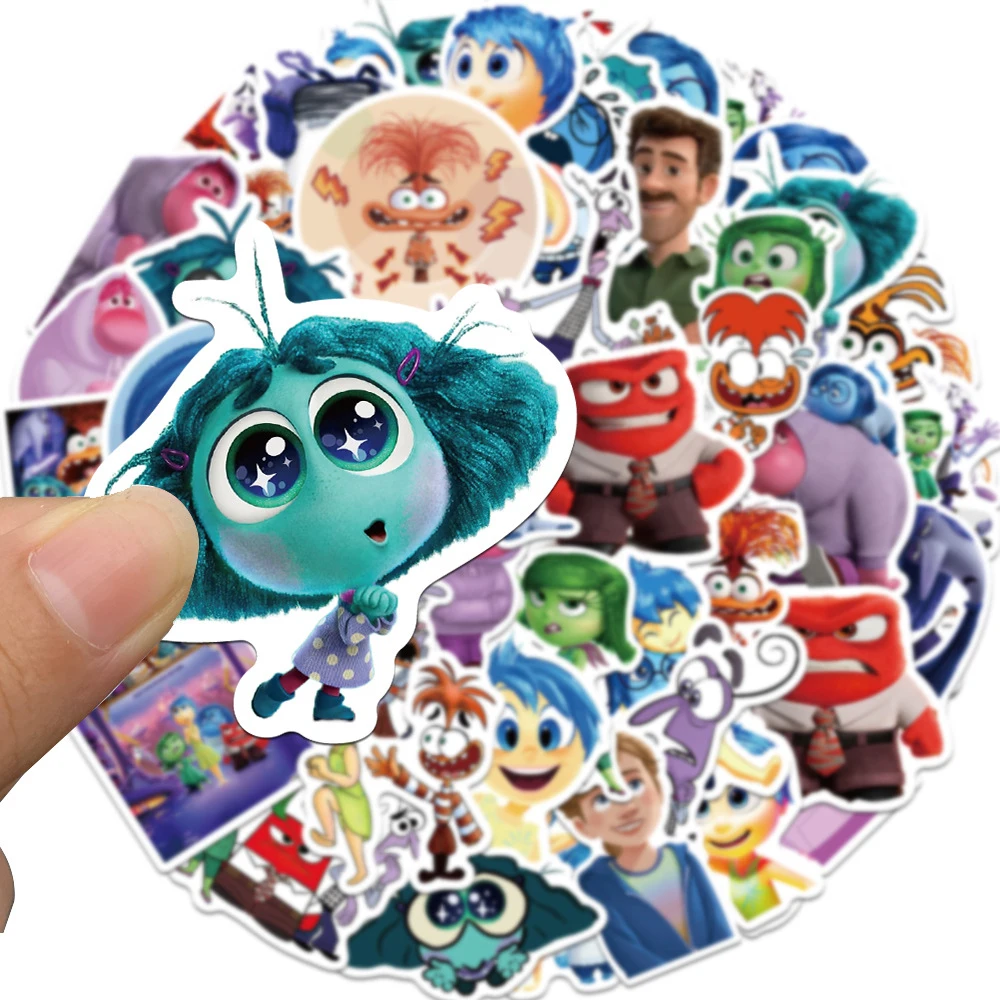 Cartoon sticker 10/30/50/100pcs Disney Anime Inside Out for laptop skateboard phone fridge scrapbooking