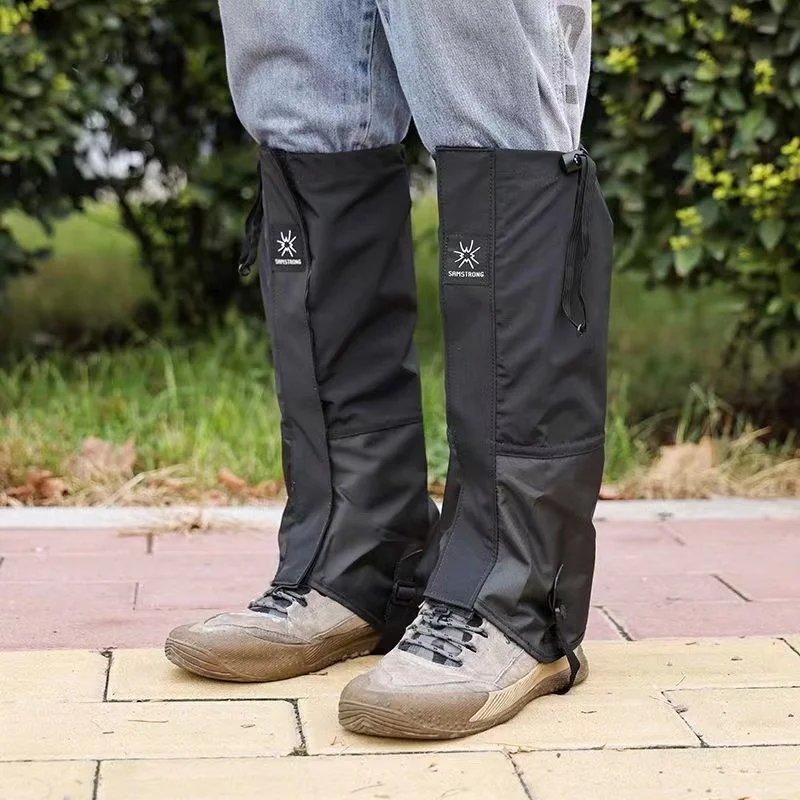 Outdoor Gaiters Winter Ski Gaiters Waterproof and Warm High-Tube Design Leg Covers Hiking Skiing Climbing Trouser Shoes Cover Durable Bandage snow legging outdoor gaiters