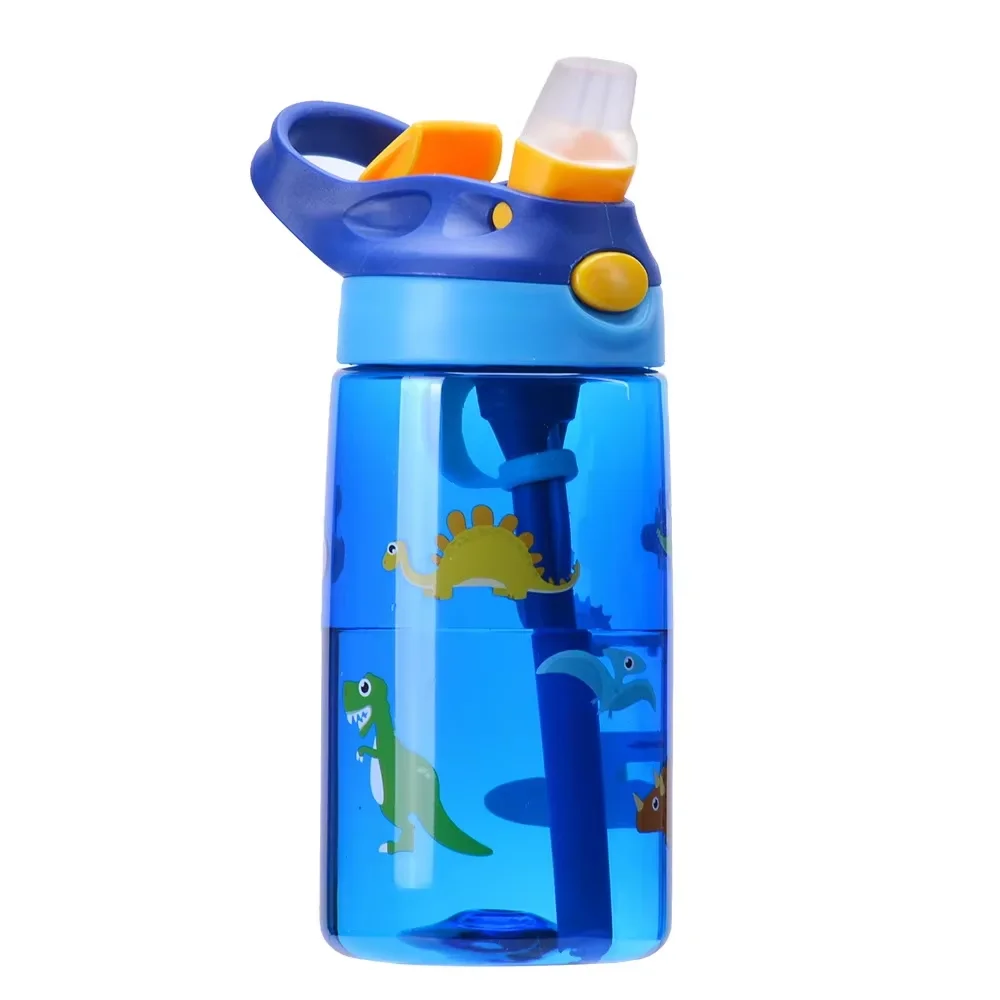 Children's 14oz Insulated Stainless Steel Water Bottle with Straw - BPA-Free