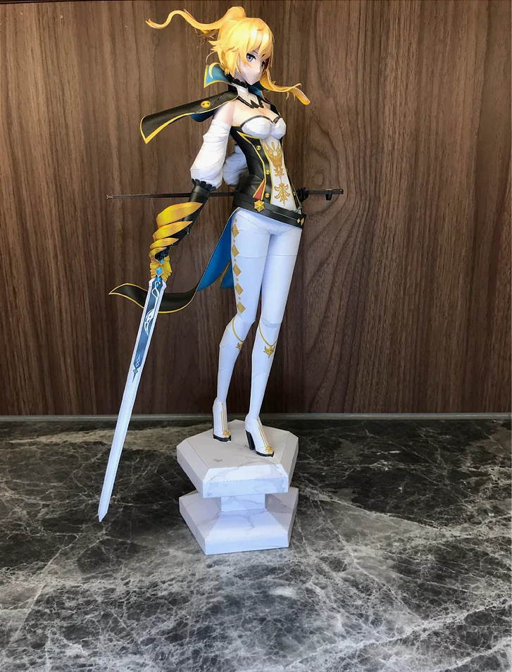 Figure Original God Piano Anime Paper Model Handicraft Model Two-dimensional Game