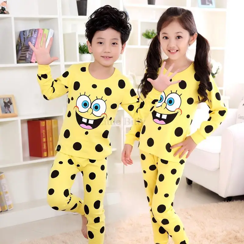 Spring Autumn Long Sleeve Cotton Boys Pajamas Sets Totoro Pyjamas Kids Pijamas for Teenager Teens Sleepwear for 8 10 12 14 Years cotton pajama sets Sleepwear & Robes