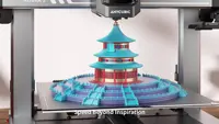 ANYCUBIC Kobra 3 Combo AE многоцветный 3D-принтер