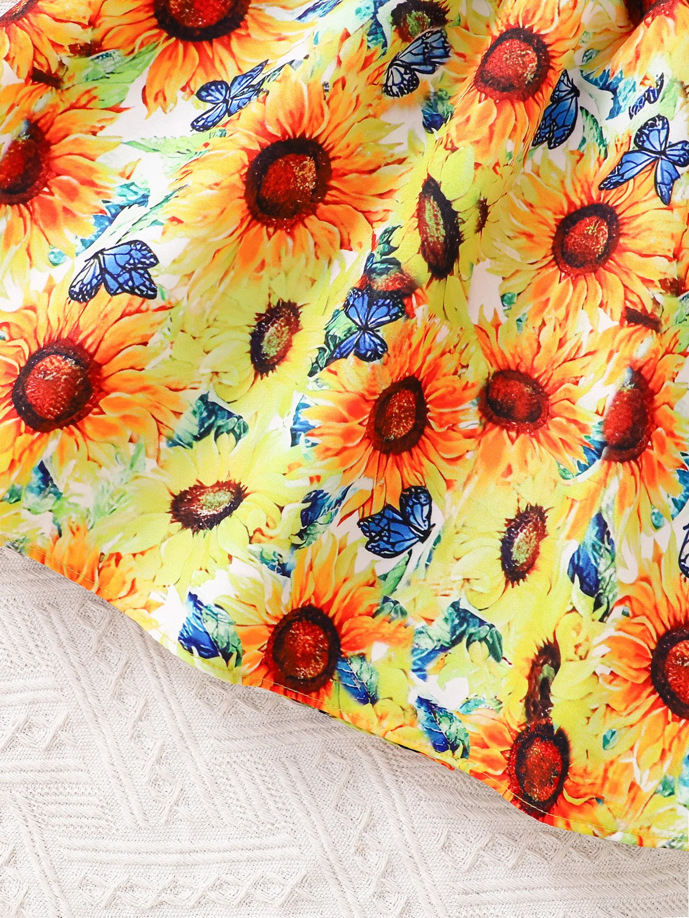 Sunflower Flutter Sleeve Dress 6