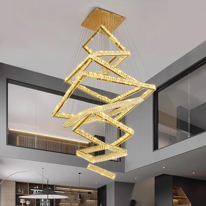 home decorationPendant lights, luxury crystal living room chandelier, dining room Pendant lamp, ceiling light, indoor lighting