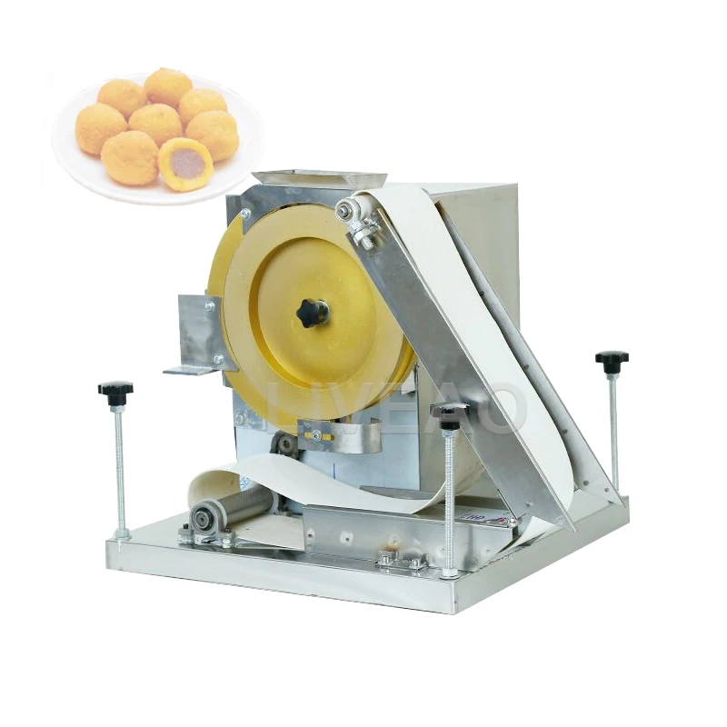 

Pizza Dough Ball Making Machine Bread Steam Bun Cutter Croquettes Divider For Bakery Restaurant