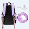 Teenagers Cute Schoolbag Shoulder Backpack Nylon Fabric Girls, Large Capacity Splash-Proof 5