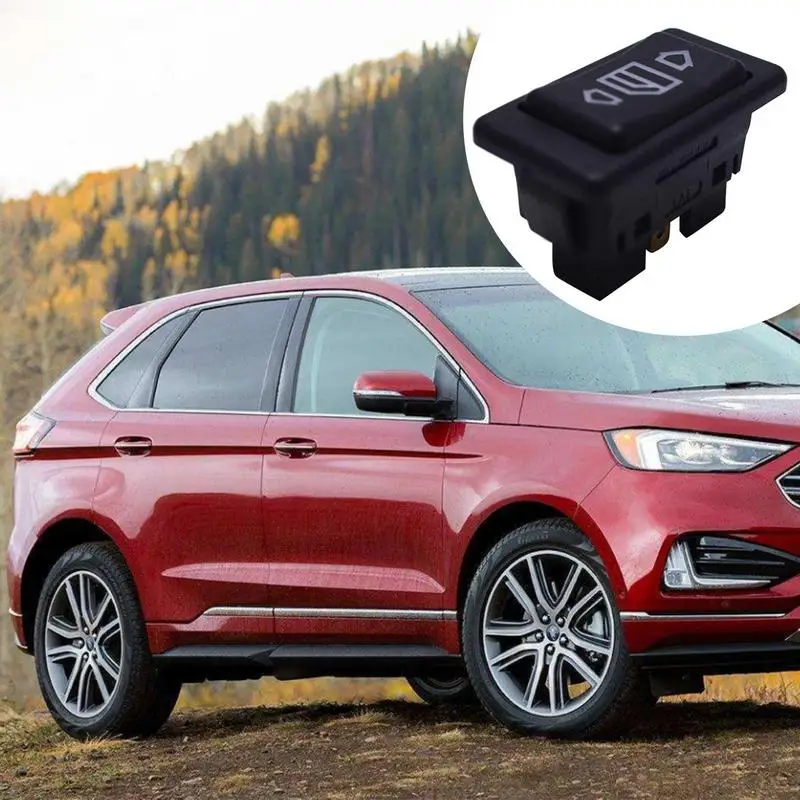 자동차 범용 유리 리프트 스위치, 단일 팩, 자동차 창문 스위치, 마스터 로커 스위치, 12V, 24V, 20A, 6 핀