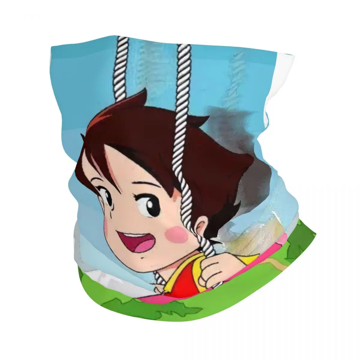 Alps Mountain Girl Heidi Winter Headband Neck Warmer Uomo Donna Ski Hunting Tube Sciarpa Face Bandana Ghetta