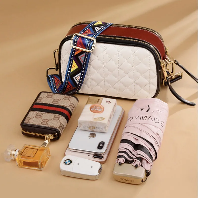 Fashion Wide Shoulder Strap Messenger Bag Leather Versatile Retro Shoulder Bags Casual Women's Bag сумка женская bolsos