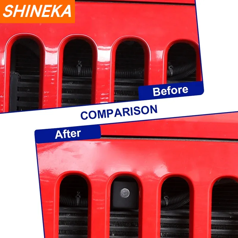Car Front Engine Invisible Hood Locks With Key Jeep Wrangler JK 2007-2012 Anti Theft Accessories
