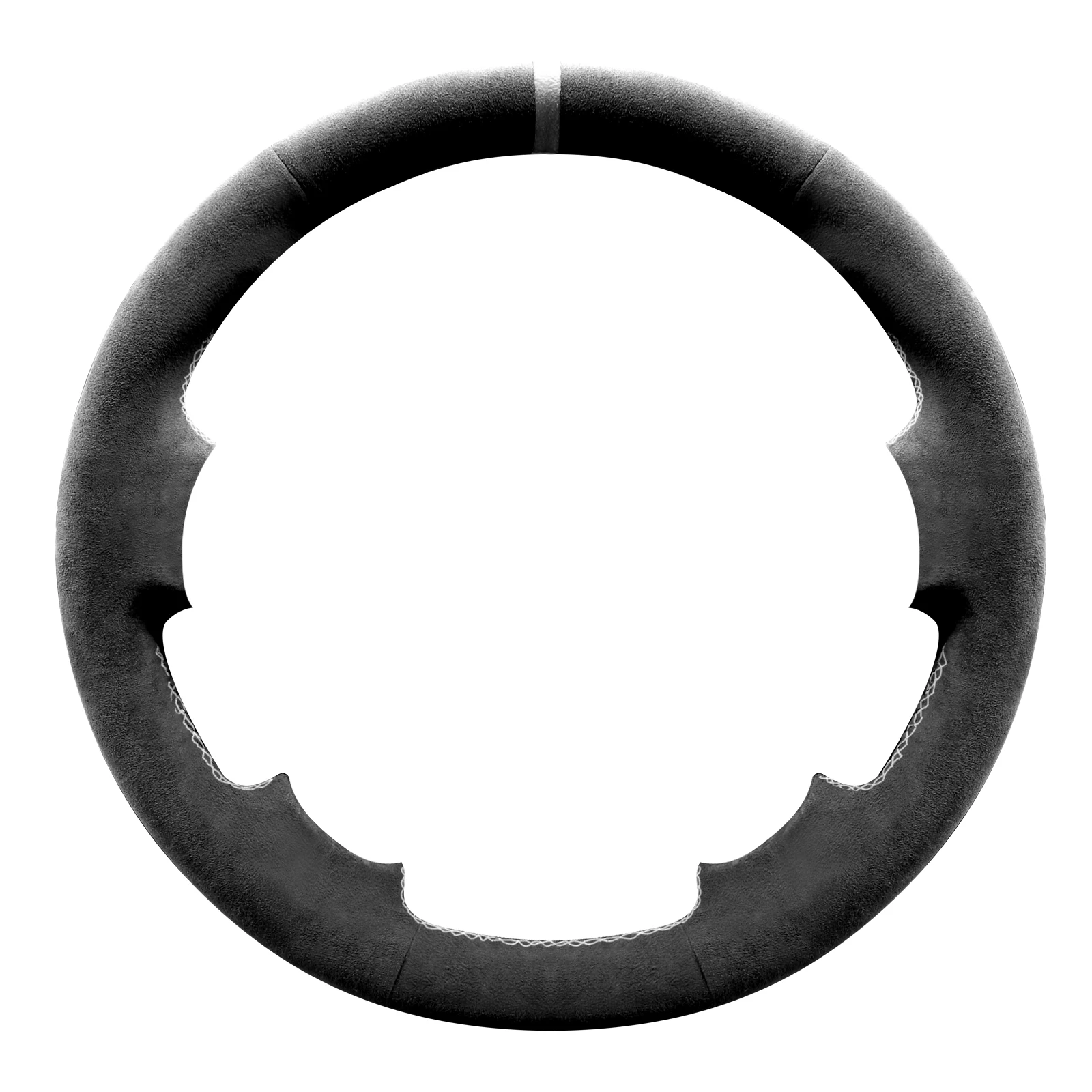 

Alfanxi Hand Stitch Sewing Italy Alcantara Car Steering Wheel Cover for Toyota Land Cruiser Prado/Tacoma/Tundra/Sequoia/4Runner