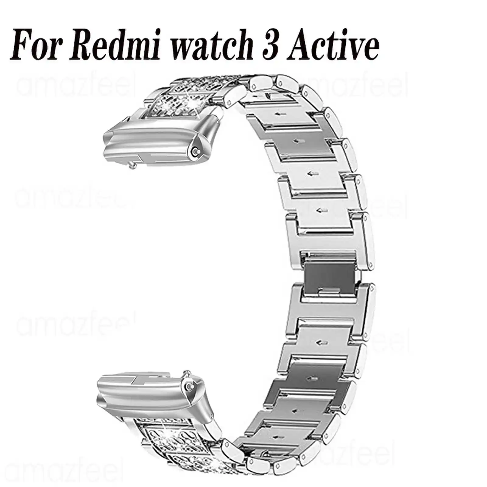 Cinturino Per Xiaomi Redmi Watch 3 Active Smartwatch Strap Sport Diamond Sostituzione Wristband Per Redmi Watch3 Active Bracelet
