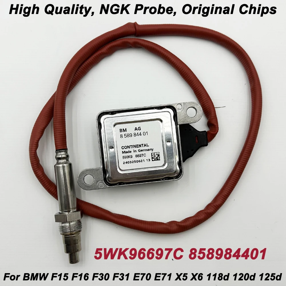 

High Quality Chips N-GK Probe NOx Sensor OE 5WK96697C 858984401 13627812530 8589844 18081717 For BMW F15 F16 F20 F21 F30 X3 X5