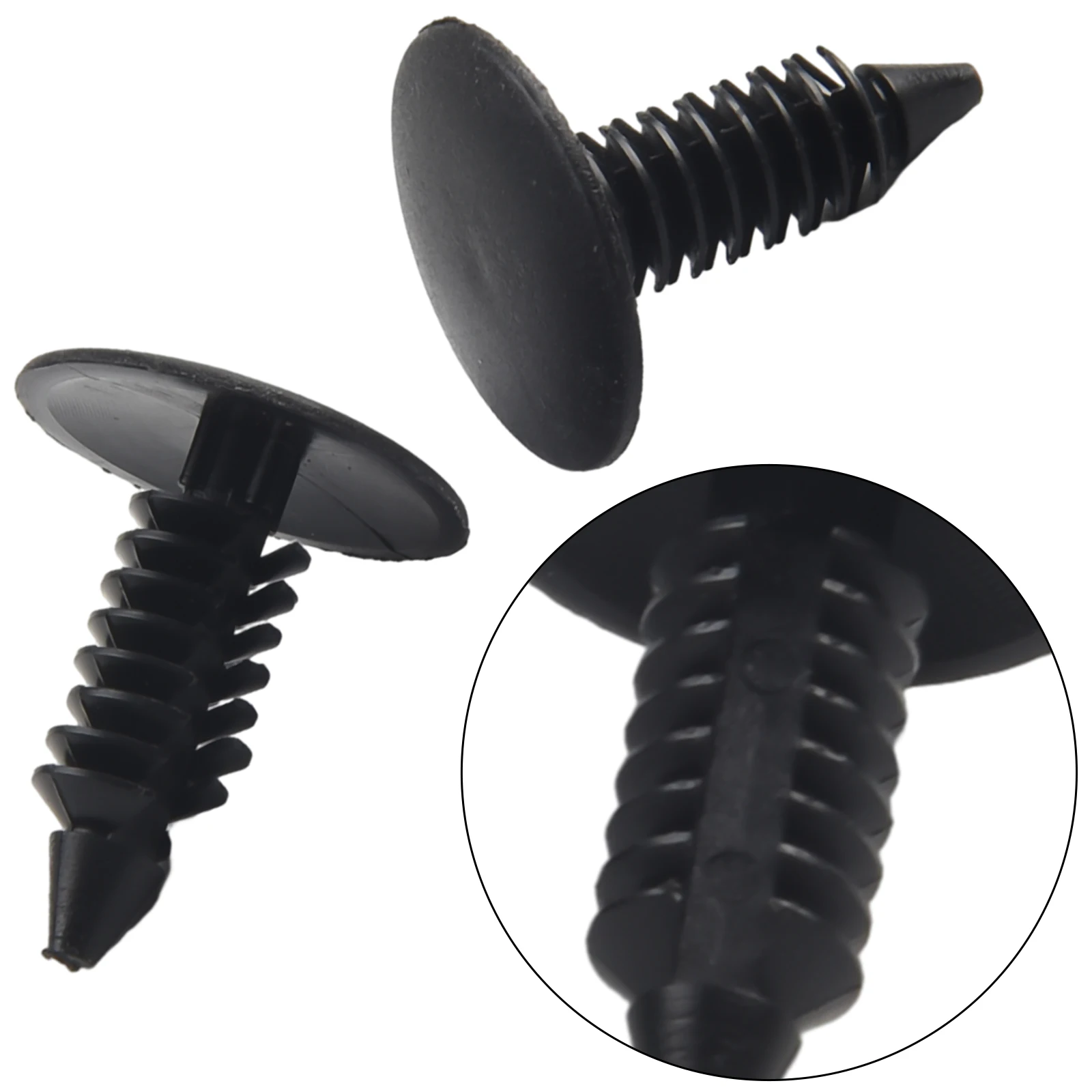 

Optimal Size 20Pcs 8mm Hole Car Clips Fender Bumper Shield Retainer Plastic Rivet Push Pin Perfectly Fits 8mm Diameter Holes