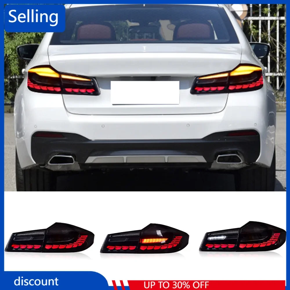 

1 Pair For BMW 5 Series G30 G38 Taillights 2018 2019 2020 2021 ALL LED Tail Lamp Turn Signal Brake Reverse LED lights