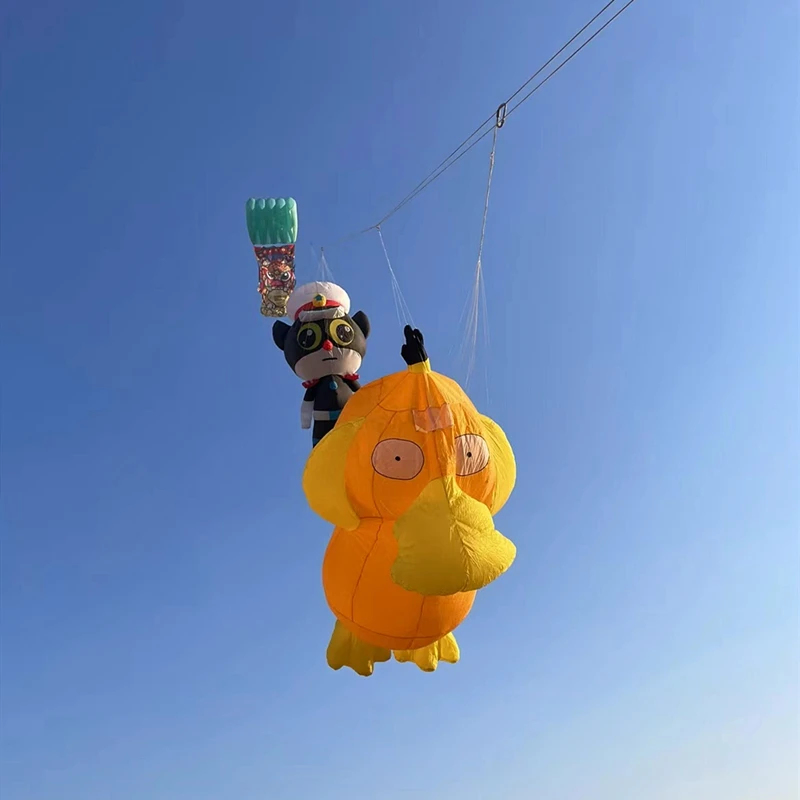Large soft kites pendant kites windsocks kite reel parafoil kites board inflatable alien kite professional kite 3d Eagle kite 2