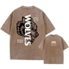 Darc Wolves Sport Vintage Washed T Shirts Gym Bodybuilding Oversized Men Clothing Summer Fitness TEE Workout Darc Sport T-shirts 1