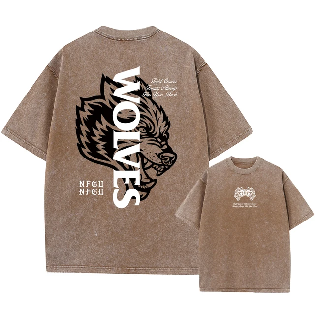 Darc Wolves Sport Vintage Washed T Shirts Gym Bodybuilding Oversized Men Clothing Summer Fitness TEE Workout Darc Sport T-shirts 1