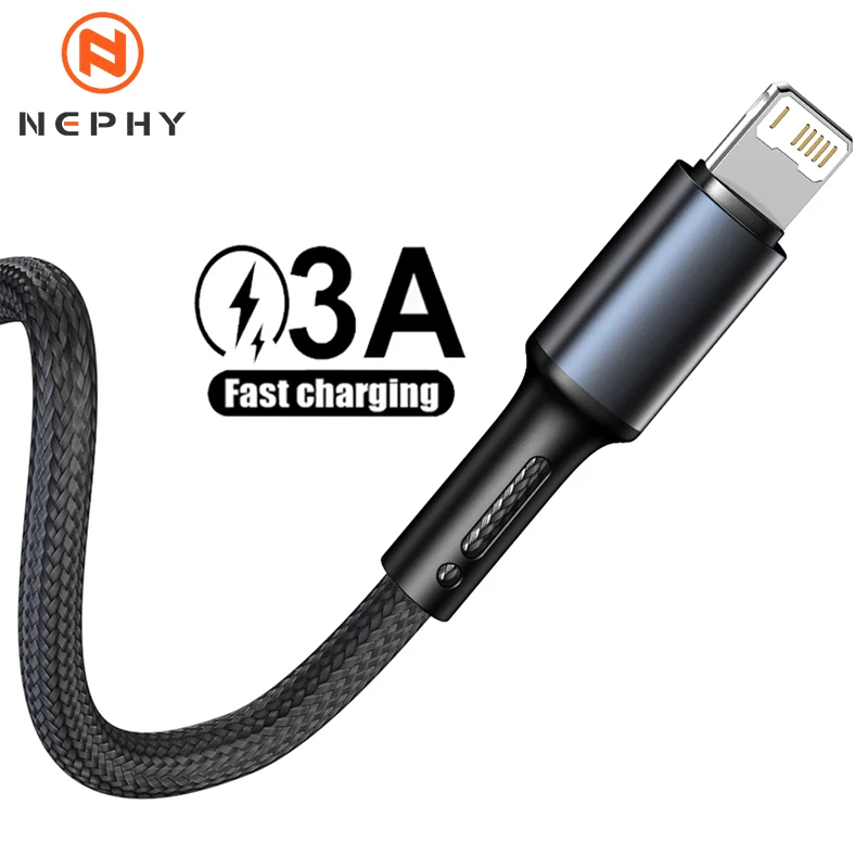 Premium Fast Charging Braided USB Charger Cable - 3m Long Data Cord