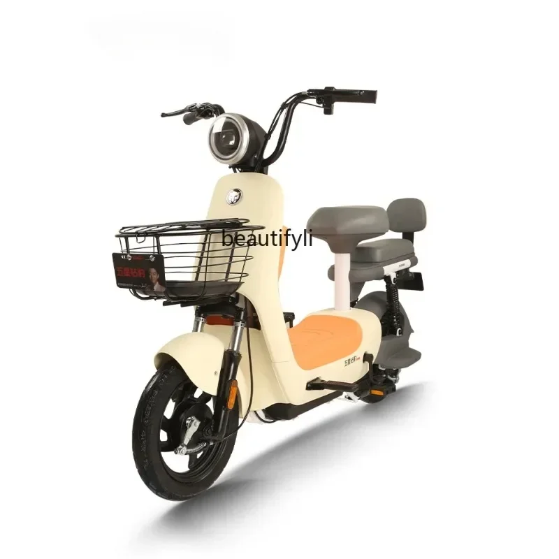 

Electric Car 48 V13ah Amd Black Gold 50km Long Battery Car A8