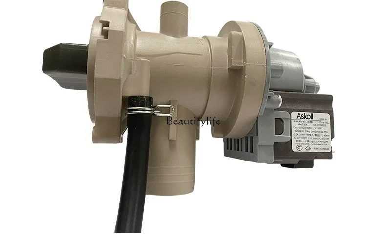 Washing machine drain pump motor