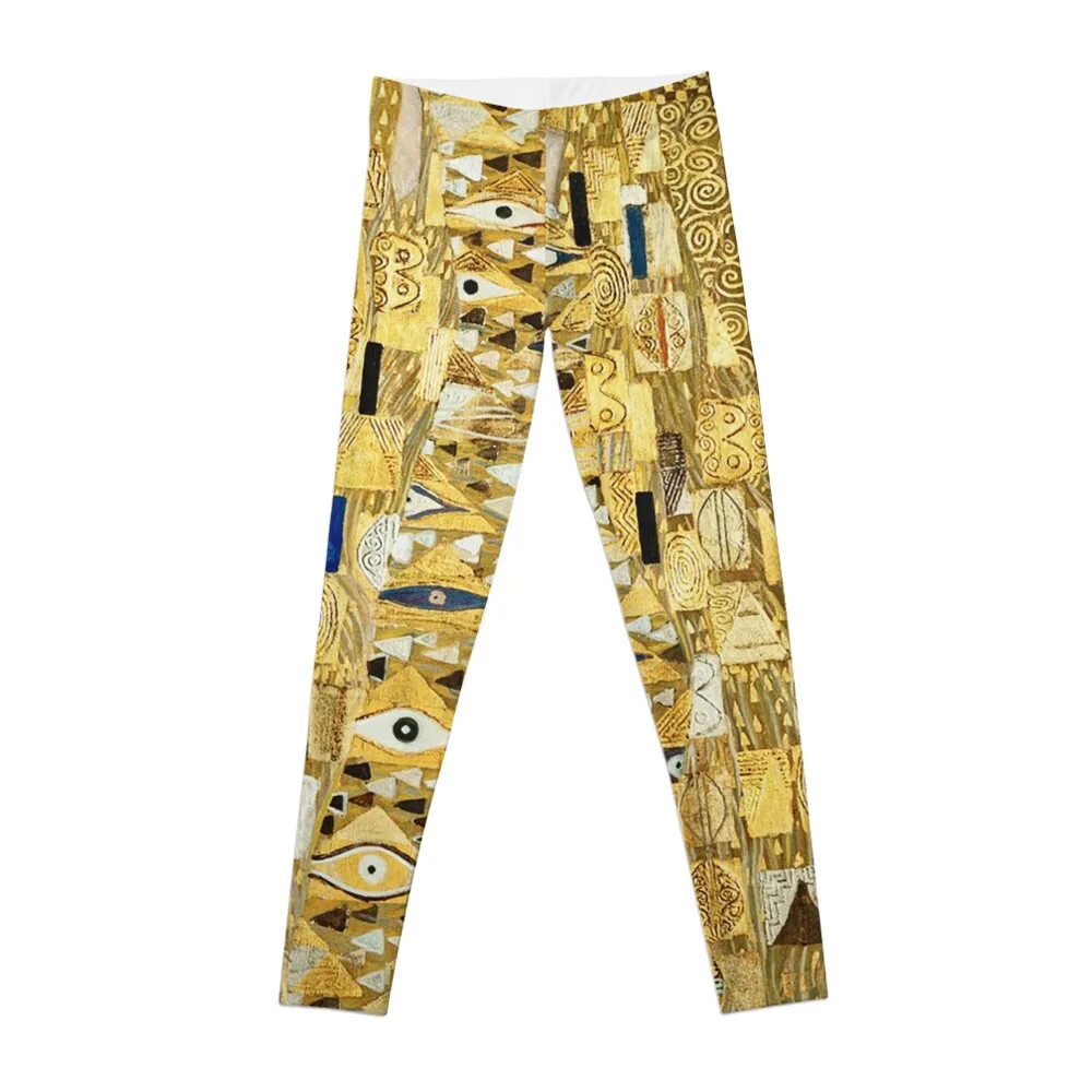 

Gustav Klimt - Portrait Of Adele Bloch Bauer, 1907 Leggings active wear Women's high waist Womens Leggings