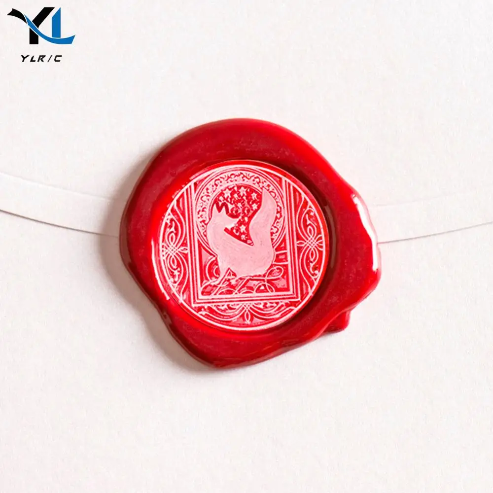Wax Seal Stamp Space Wax Stamp DIY Sealing Diameter 3cm Animal Sealing for Halloween Christmas Thanksgiving