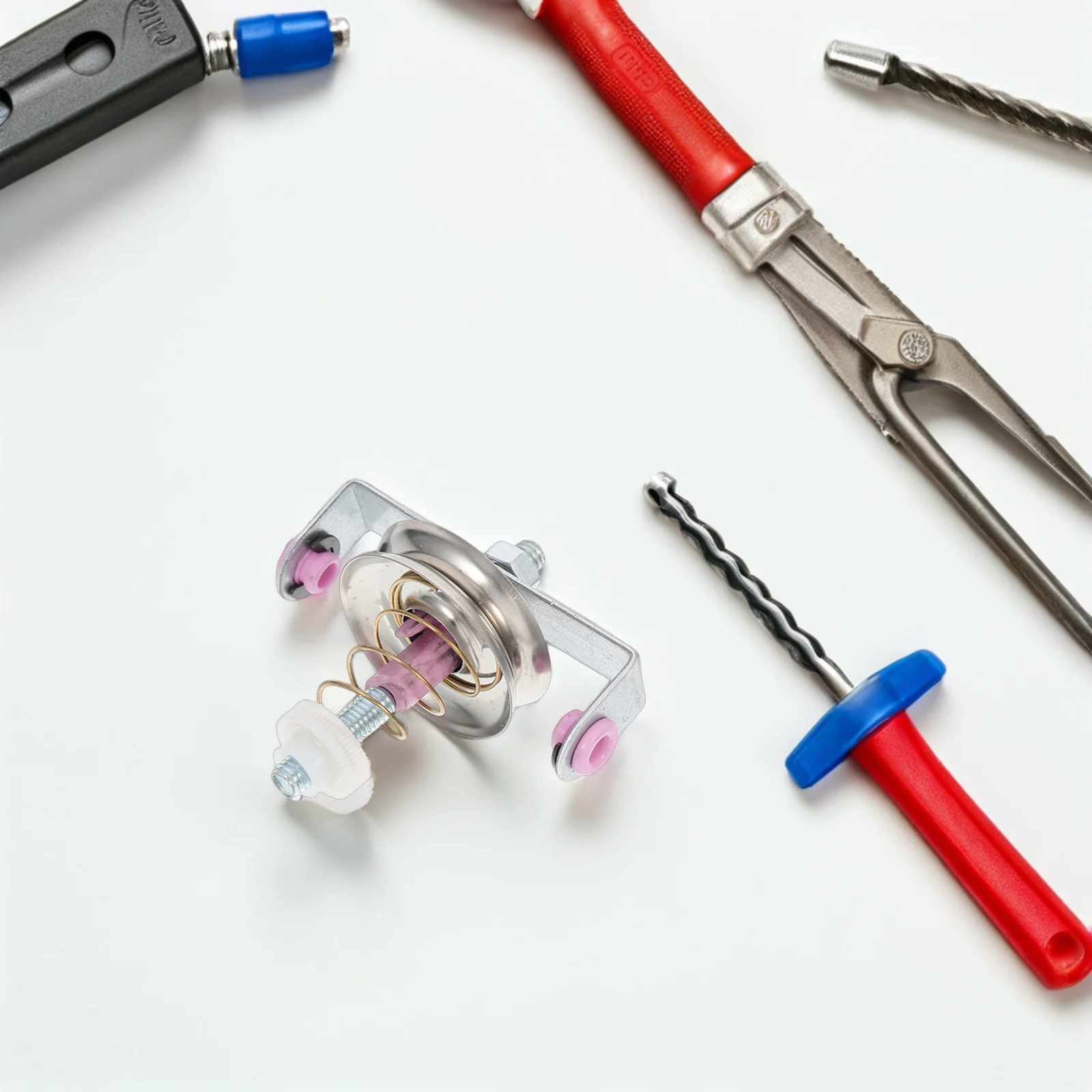 Tenditore del nastro per macchina per maglieria Controllo della tensione del filato Accessori per telaio per tessitura Strumento di tensionamento della cinghia di regolazione del filo - immagine 5