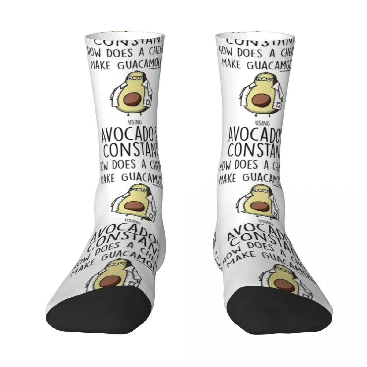 

Постоянные носки авокадо, новые спортивные носки для девочек и мужчин