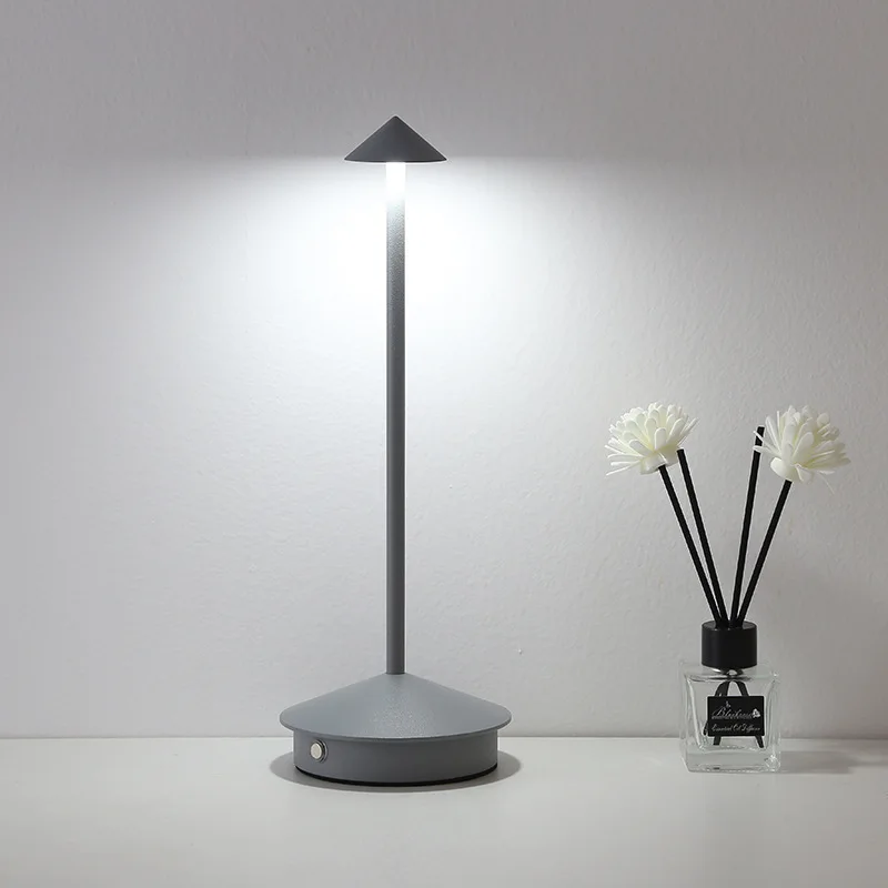 크리 에이 티브 다이닝 터치 Led 호텔 바 커피 피나 프로 테이블 램프 충전식 테이블 램프 Lampada Da Tavolo 장식 책상 램프