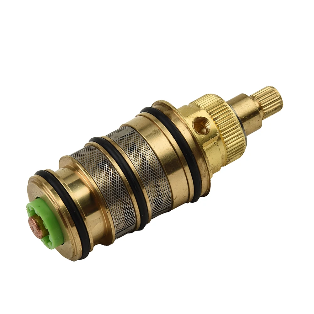 

High Quality Thermostatic Shower Cartridge 1pcs Replacement Shower Faucets Mixer Valve Bar Brass For Solar Electric Water Heater