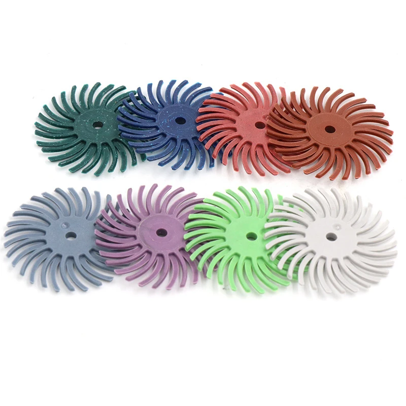 1/3/5pcs Radial Bristle Bristle Disc 802000 Grit Wood Carving Root