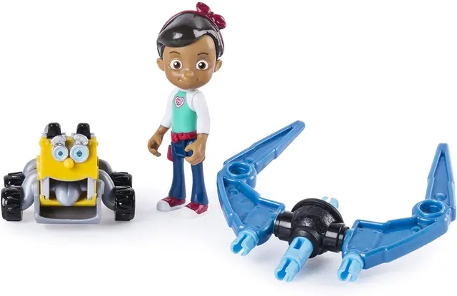 Original RUSTY RIVETS Toys Anime Figure Children Toys Jet Pack Building Set with Rusty Figure Dolls Educational Toys Collectible 4