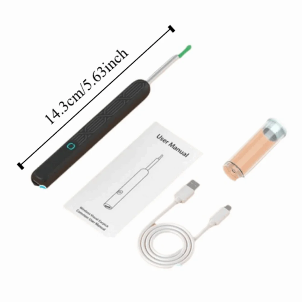 Smart Visual Ear Cleaner HD Camera USB Charging Ear Cleaner Full Set Wireless WiFi LED Lights Ear Wax Removal Tools Ear Cleaning