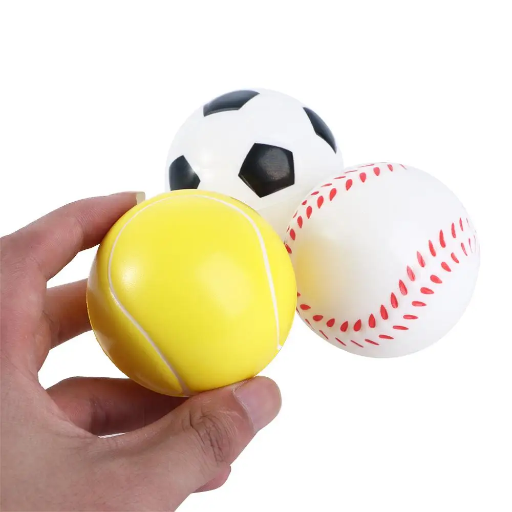 

Kids Sport Game Toy Baseball Tennis Sponge Balls Football Slow Rising Antistress Toys Squeeze Hand Ball Toys Foam Rubber Ball