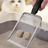 1 durable stainless steel cat litter scraper - an efficient pet cleaning tool suitable for all types of cat litter 2