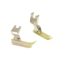 2pcs P58N Narrow Zipper Foot with Plastic Bottom for Juki Brother Singer Industrial Sewing Machines 0.3cm Oxford Presser Foot 1