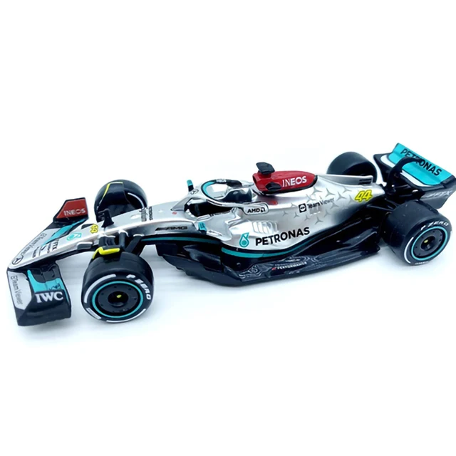 Bburago 1:43 F1 Mercedes-AMG Full Range W13 #44 #63 W14-44/77 W10-44/77 W07-44/6 Alloy Toy Car Model Super Formula Die Cast Mode - W13-44