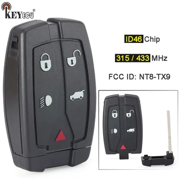 Keyforkess 315/ 433MHz ID FCC: NT8-TX9 5 pulsanti Smart Remote Key Fob key per Range Rover Freelander 2 LR 2008 2009 2010 2011 2012